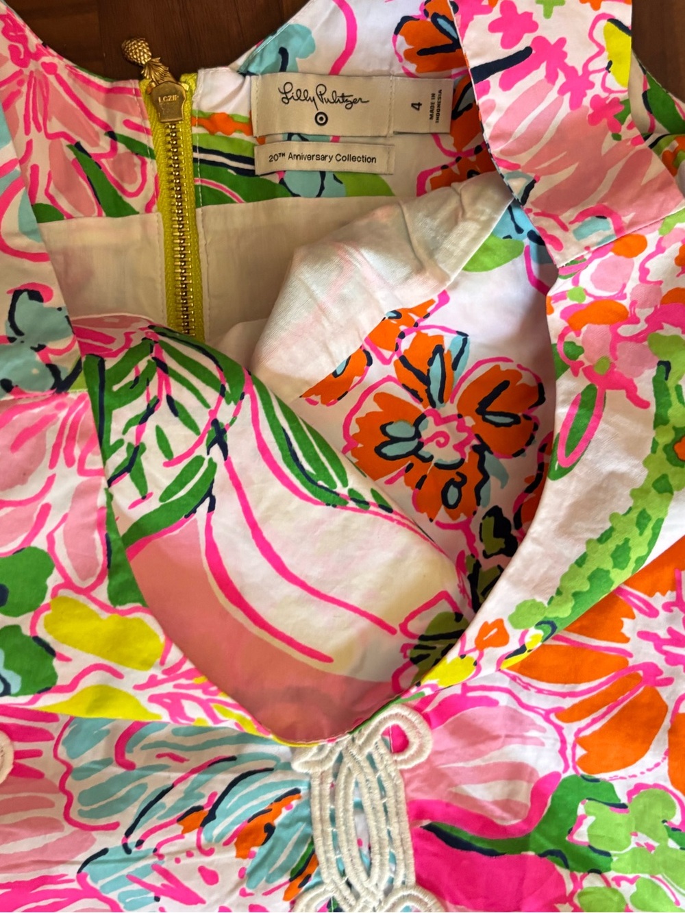 Lilly Pulitzer nosey posey sleeveless shift dress - Picture 8 of 8